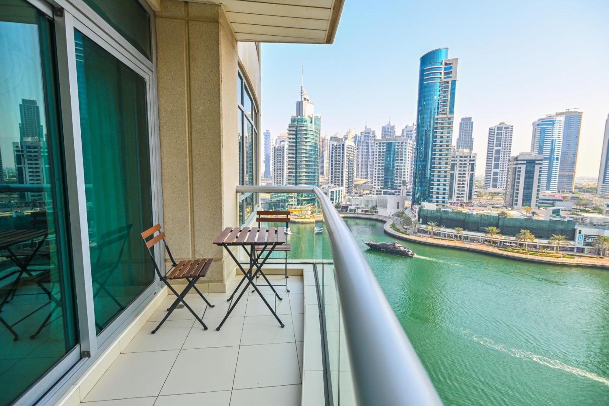 Luxury 1bhk With Marina Views Near Jbr Дубай